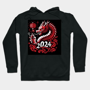 Year of the Dragon Stencil Hoodie